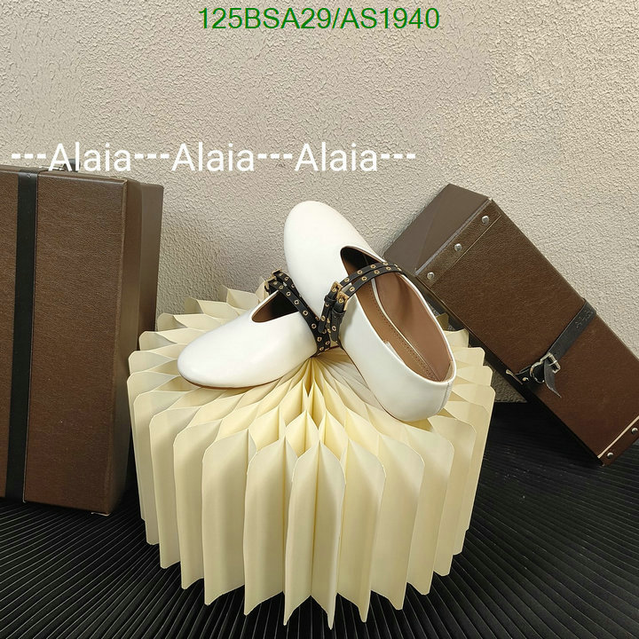 ALAIA-Women Shoes Code: AS1940 $: 125USD