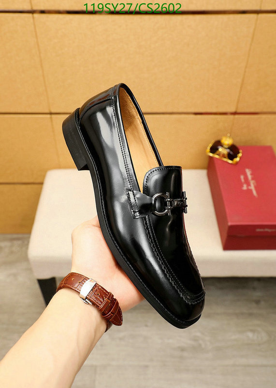 Ferragamo-Men shoes Code: CS2602 $: 119USD