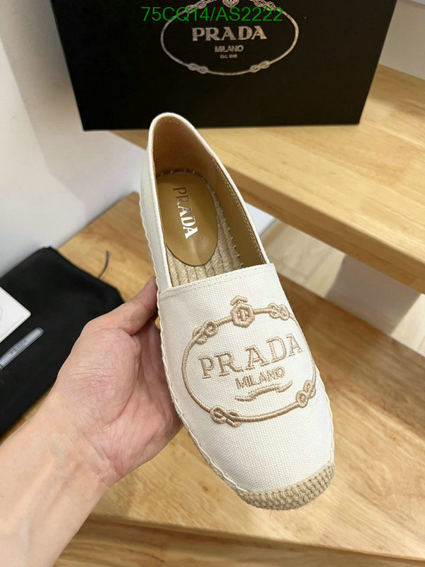 Prada-Women Shoes Code: AS2222 $: 75USD