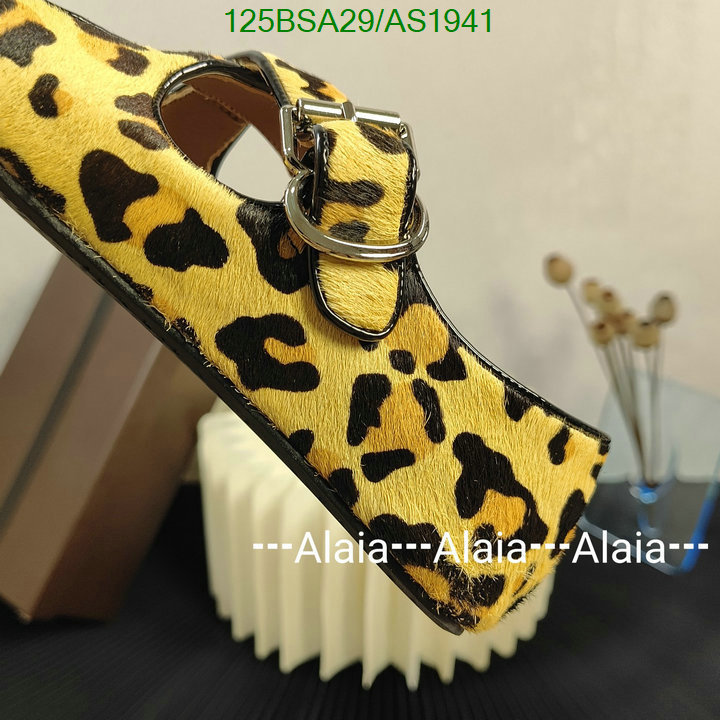 ALAIA-Women Shoes Code: AS1941 $: 125USD