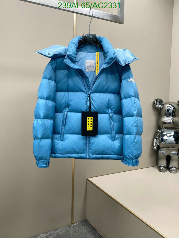 Moncler-Down jacket Men Code: AC2331 $: 239USD