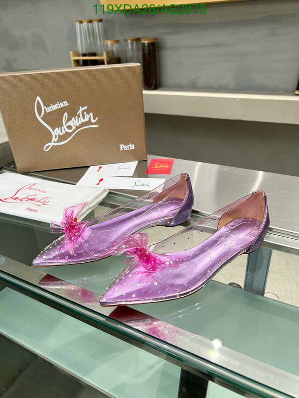 Christian Louboutin-Women Shoes Code: AS2975 $: 119USD