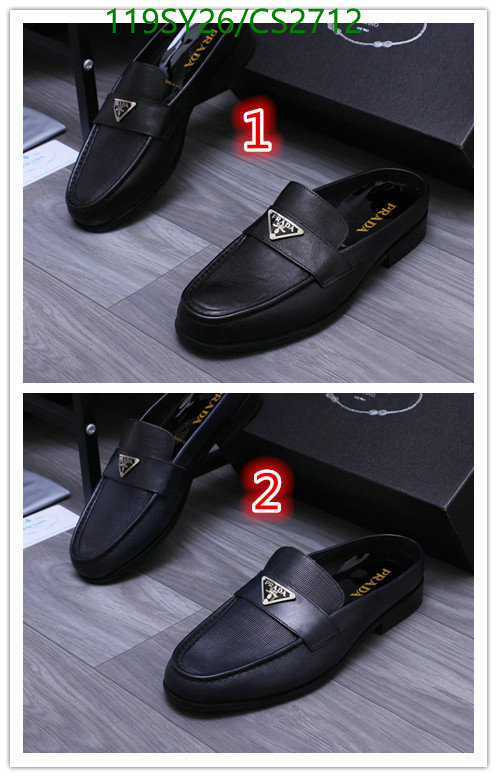 Prada-Men shoes Code: CS2712 $: 119USD