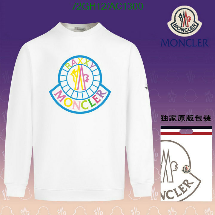 Moncler-Clothing Code: AC1300 $: 72USD