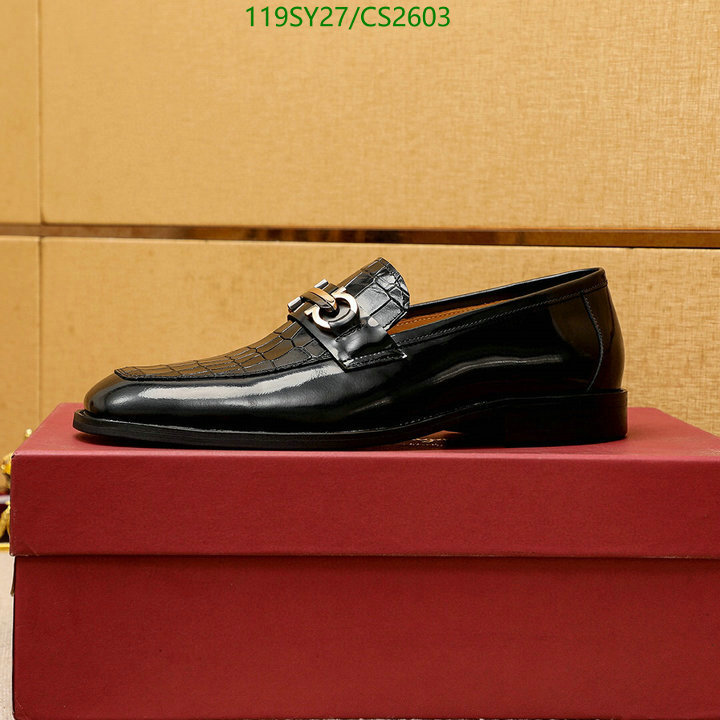 Ferragamo-Men shoes Code: CS2603 $: 119USD