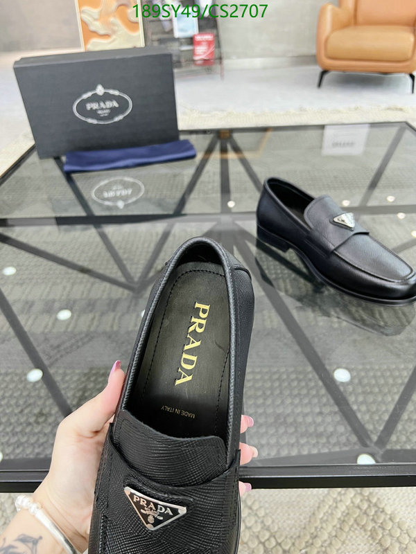 Prada-Men shoes Code: CS2707 $: 189USD