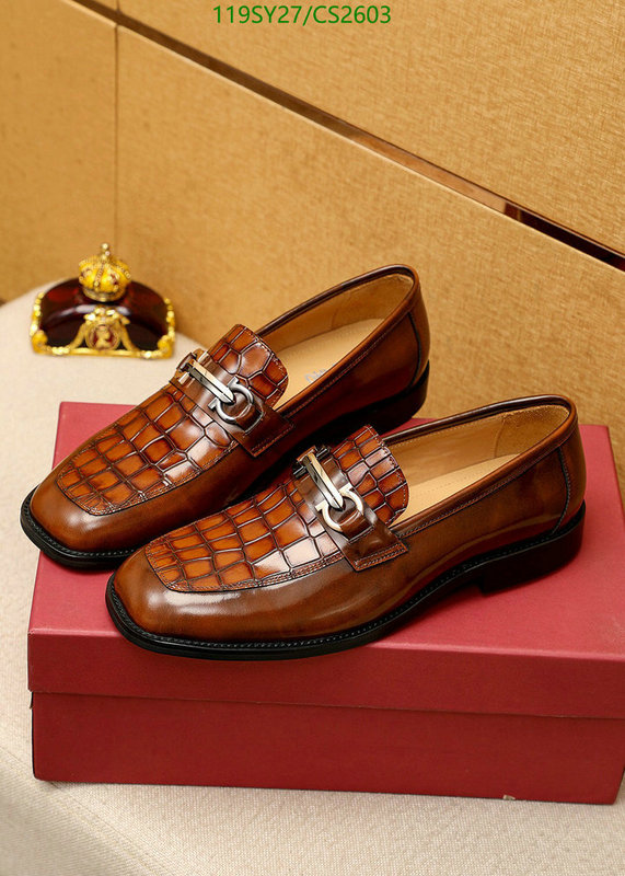 Ferragamo-Men shoes Code: CS2603 $: 119USD