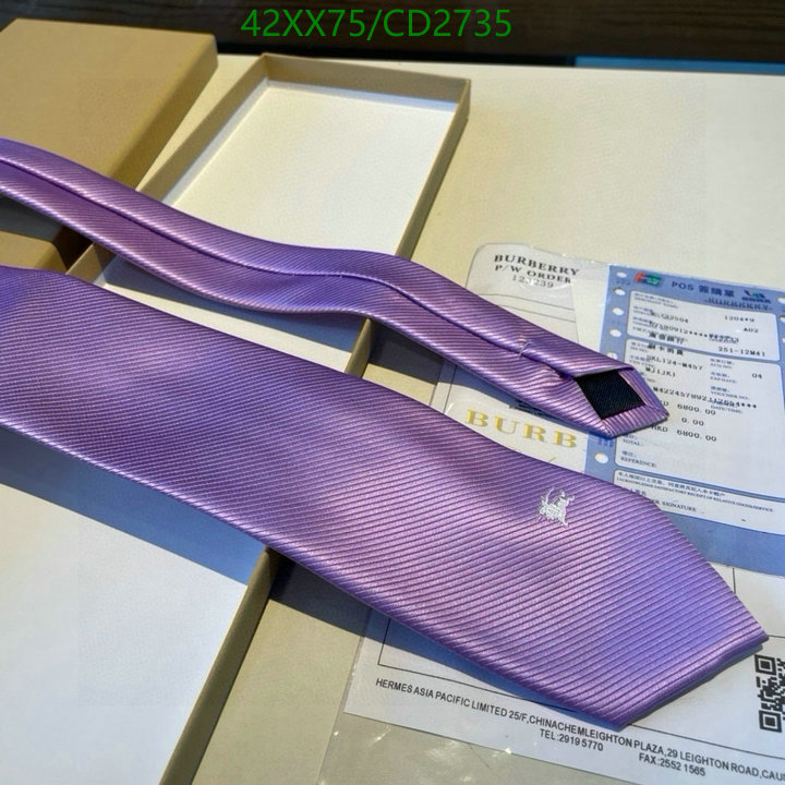 Burberry-Ties Code: CD2735 $: 42USD