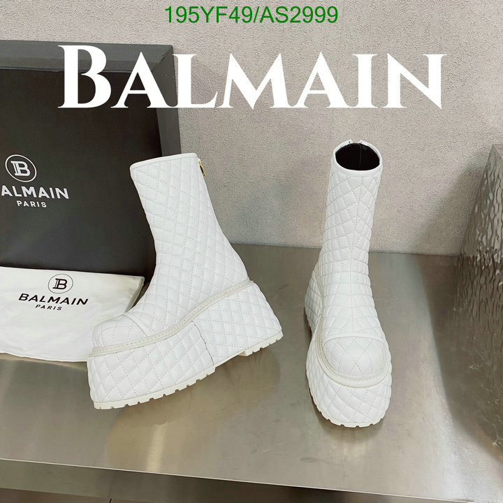 Balmain-Women Shoes Code: AS2999 $: 195USD