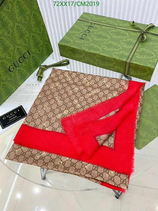 Gucci-Scarf Code: CM2019 $: 72USD