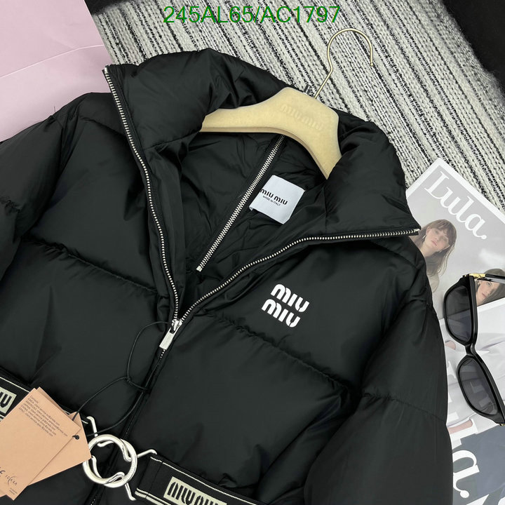 Miu Miu-Down jacket Women Code: AC1797 $: 245USD