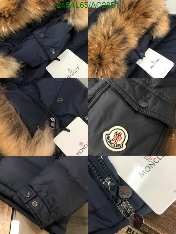 Moncler-Down jacket Men Code: AC2851 $: 245USD