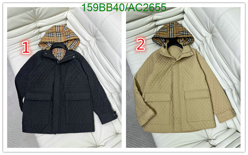 Burberry-Clothing Code: AC2655 $: 159USD