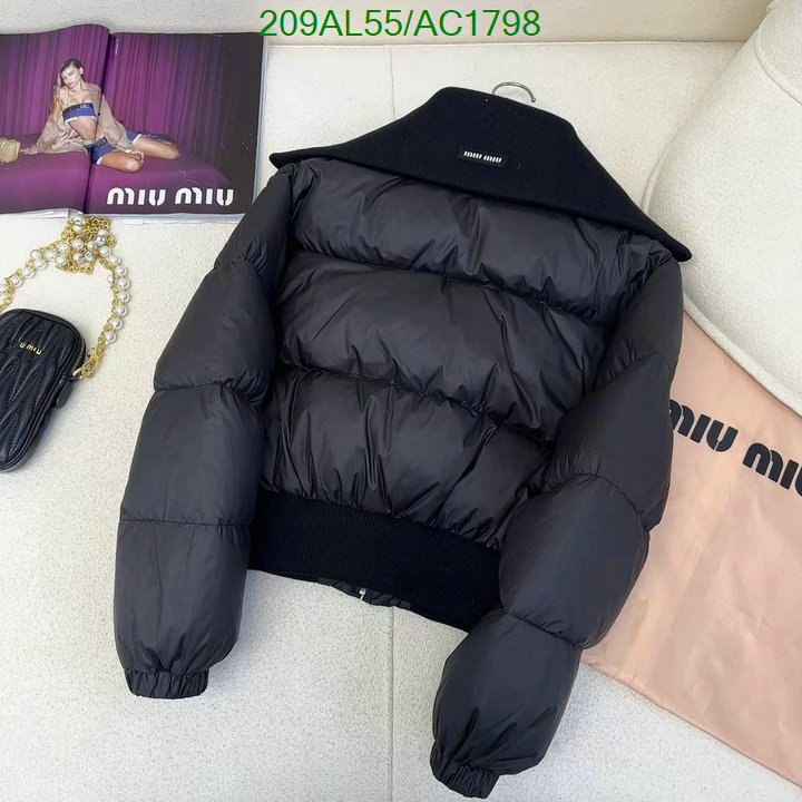 Miu Miu-Down jacket Women Code: AC1798 $: 209USD