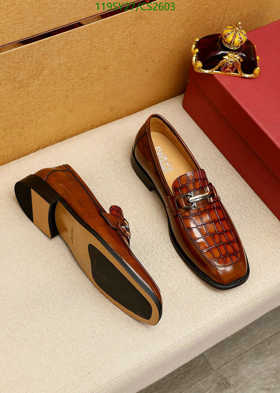 Ferragamo-Men shoes Code: CS2603 $: 119USD