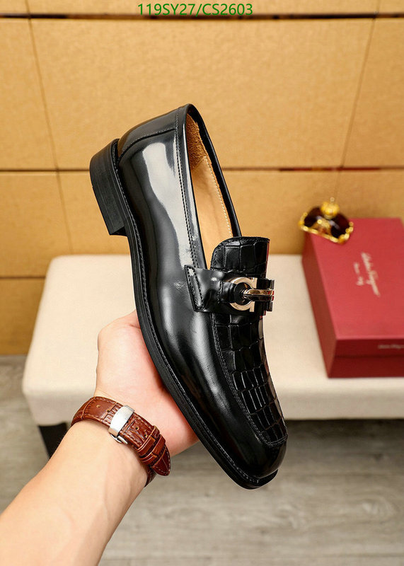 Ferragamo-Men shoes Code: CS2603 $: 119USD