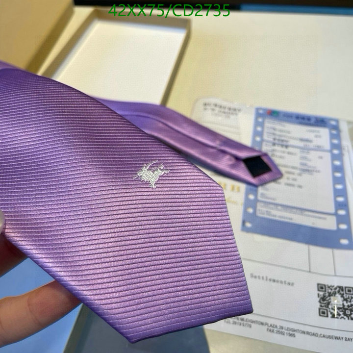 Burberry-Ties Code: CD2735 $: 42USD