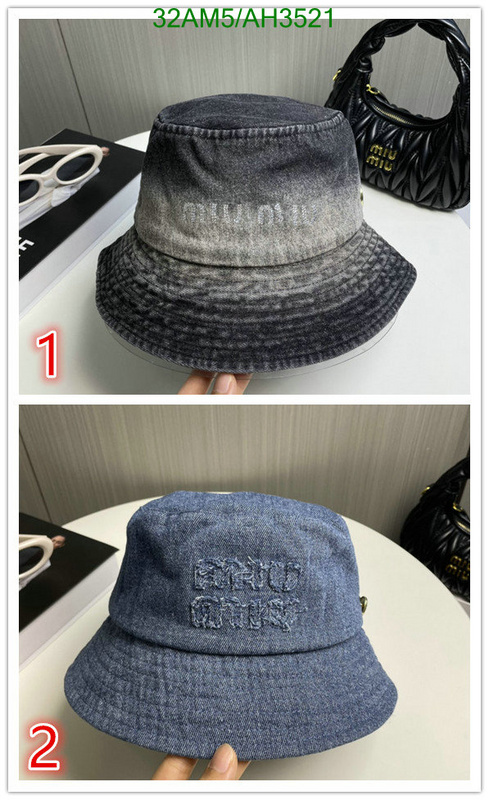 Miu Miu-Cap(Hat) Code: AH3521 $: 32USD