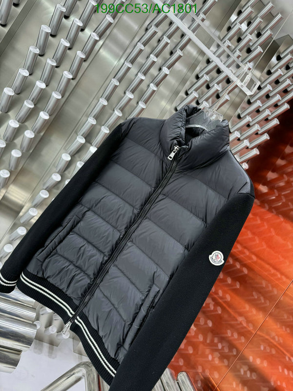 Moncler-Down jacket Men Code: AC1801 $: 199USD