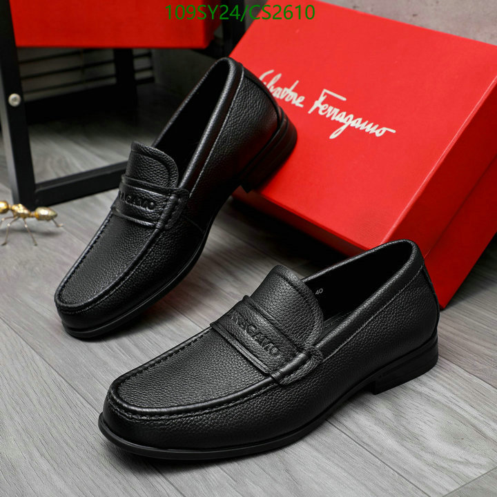 Ferragamo-Men shoes Code: CS2610 $: 109USD