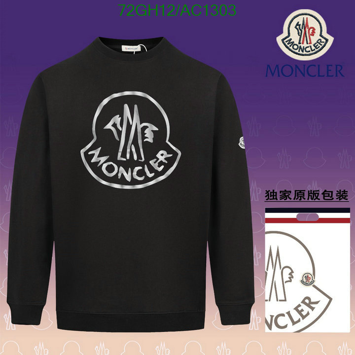 Moncler-Clothing Code: AC1303 $: 72USD