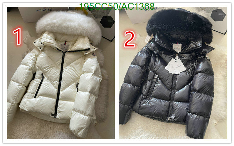 Moncler-Down jacket Women Code: AC1368 $: 195USD