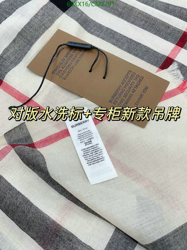 Burberry-Scarf Code: CM2791 $: 69USD