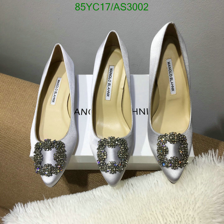 Manolo Blahnik-Women Shoes Code: AS3002 $: 85USD