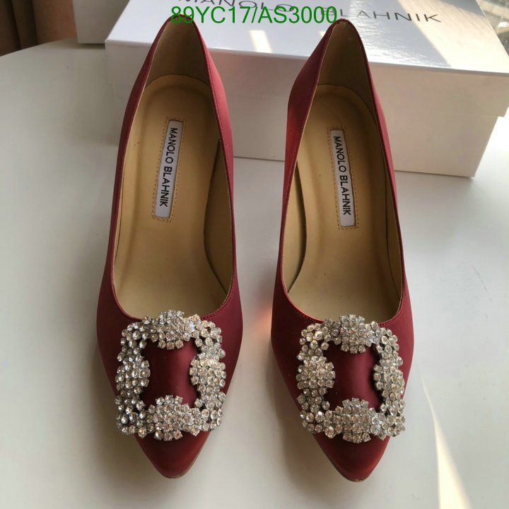 Manolo Blahnik-Women Shoes Code: AS3000 $: 89USD