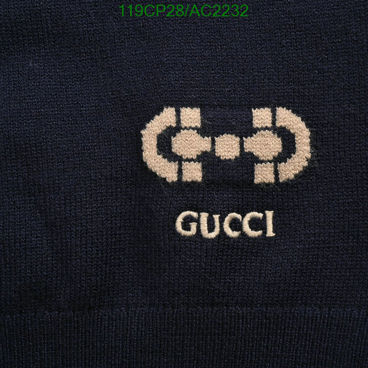 Gucci-Clothing Code: AC2232 $: 119USD