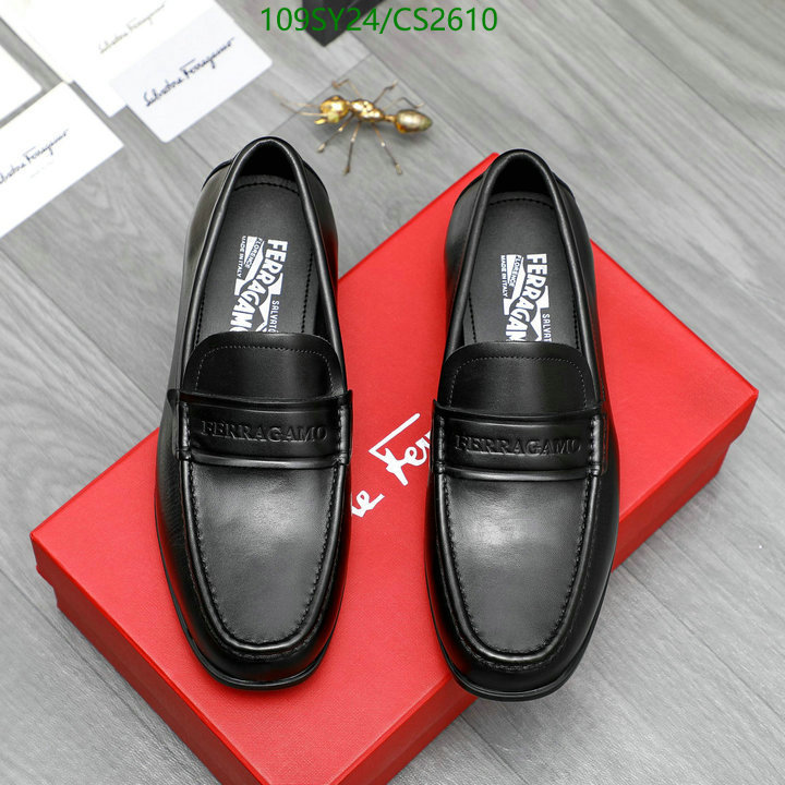 Ferragamo-Men shoes Code: CS2610 $: 109USD