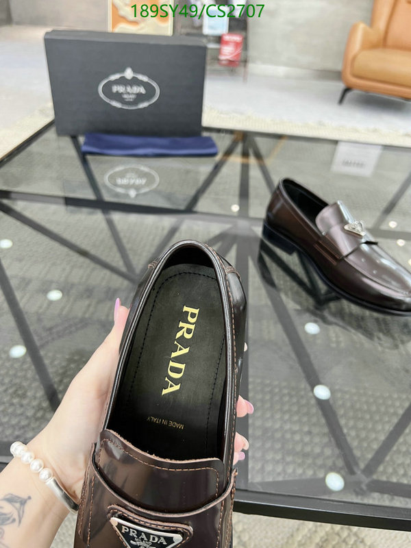 Prada-Men shoes Code: CS2707 $: 189USD