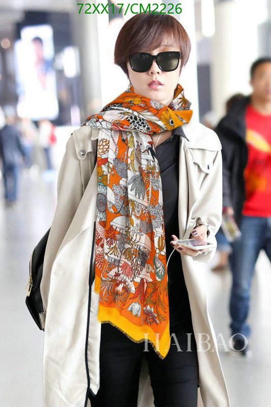 Hermes-Scarf Code: CM2226 $: 72USD