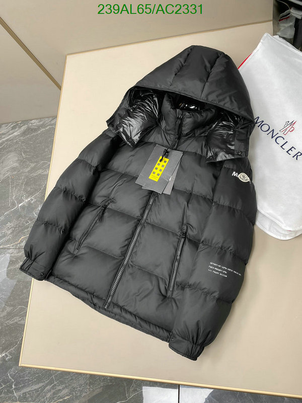 Moncler-Down jacket Men Code: AC2331 $: 239USD