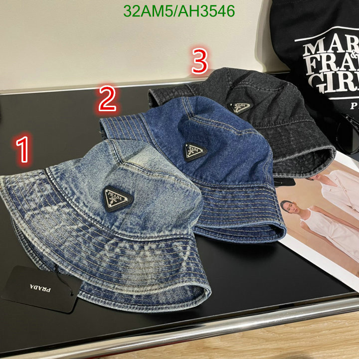 Prada-Cap(Hat) Code: AH3546 $: 32USD