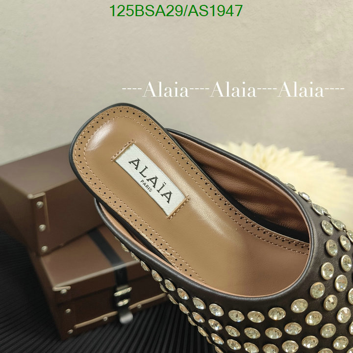 ALAIA-Women Shoes Code: AS1947 $: 125USD