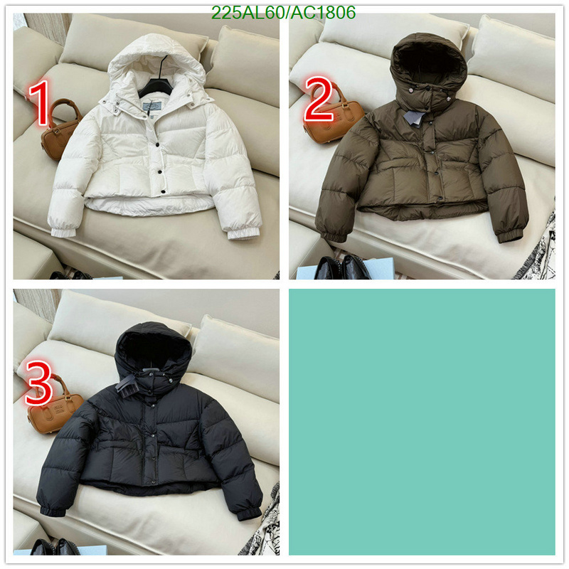 Prada-Down jacket Women Code: AC1806 $: 225USD