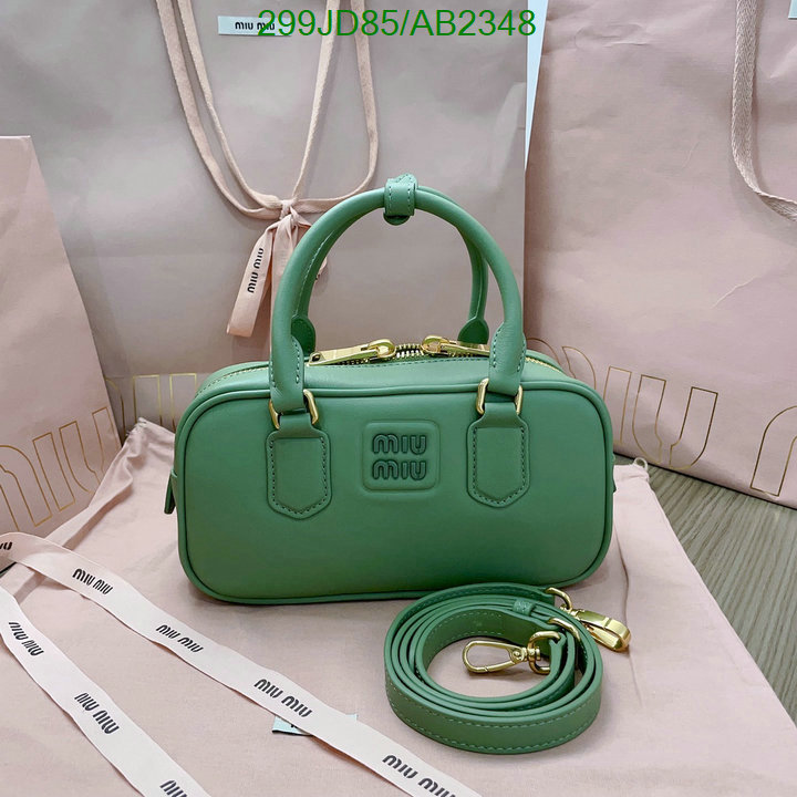 Miu Miu-Bag-Mirror Quality Code: AB2348 $: 299USD