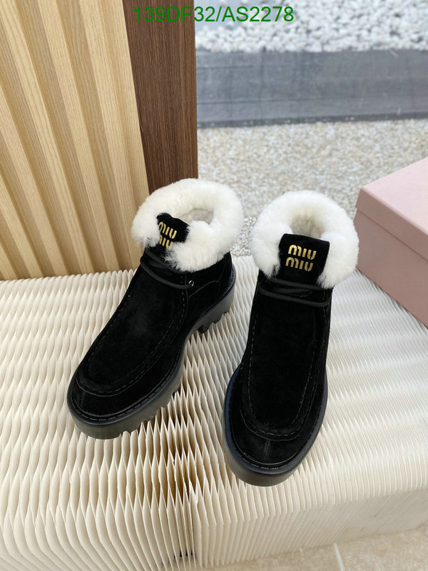 Miu Miu-Women Shoes Code: AS2278 $: 139USD