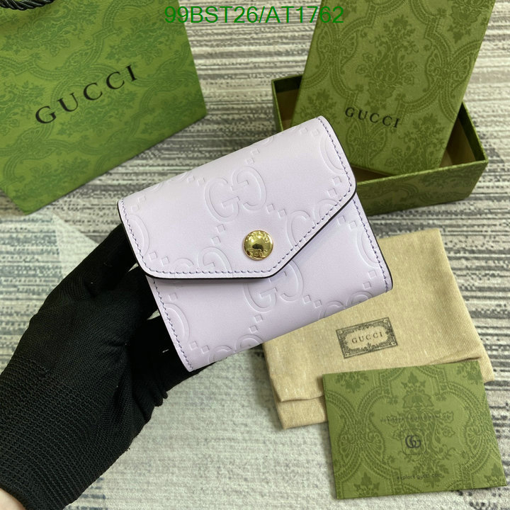 Gucci-Wallet Mirror Quality Code: AT1762 $: 99USD