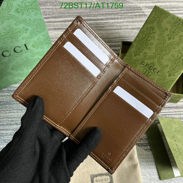 Gucci-Wallet Mirror Quality Code: AT1759 $: 72USD