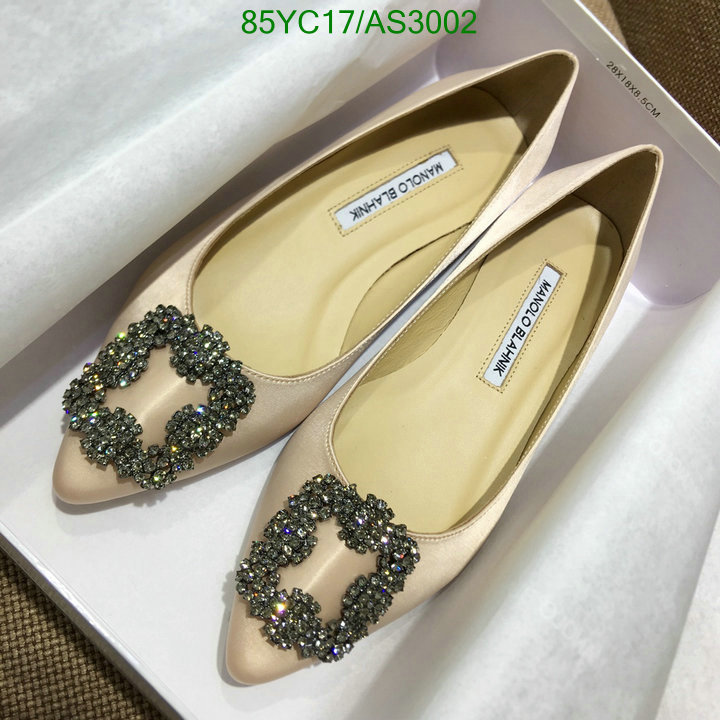 Manolo Blahnik-Women Shoes Code: AS3002 $: 85USD