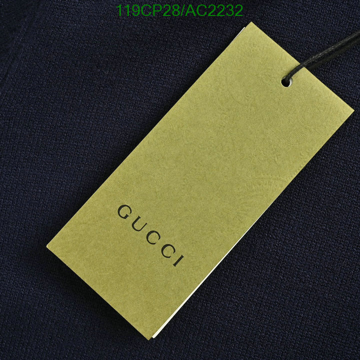 Gucci-Clothing Code: AC2232 $: 119USD