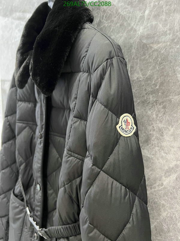 Moncler-Down jacket Women Code: CC2088 $: 269USD