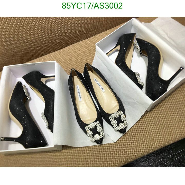 Manolo Blahnik-Women Shoes Code: AS3002 $: 85USD