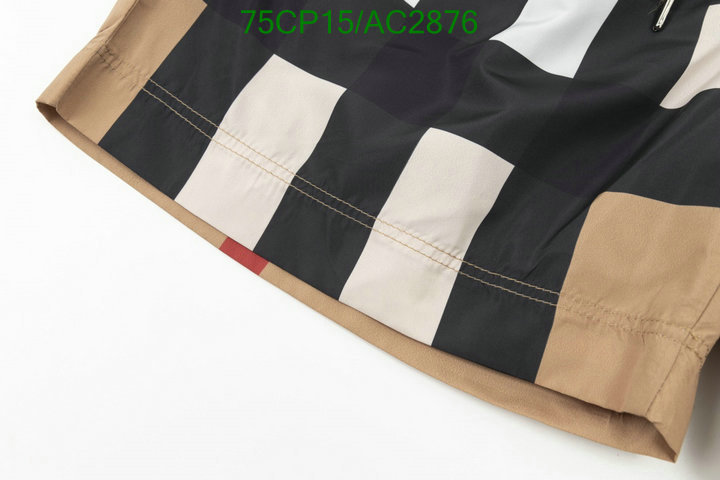 Burberry-Clothing Code: AC2876 $: 75USD