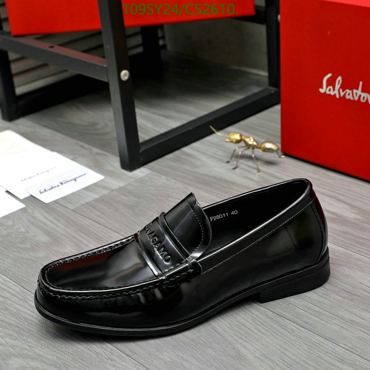 Ferragamo-Men shoes Code: CS2610 $: 109USD