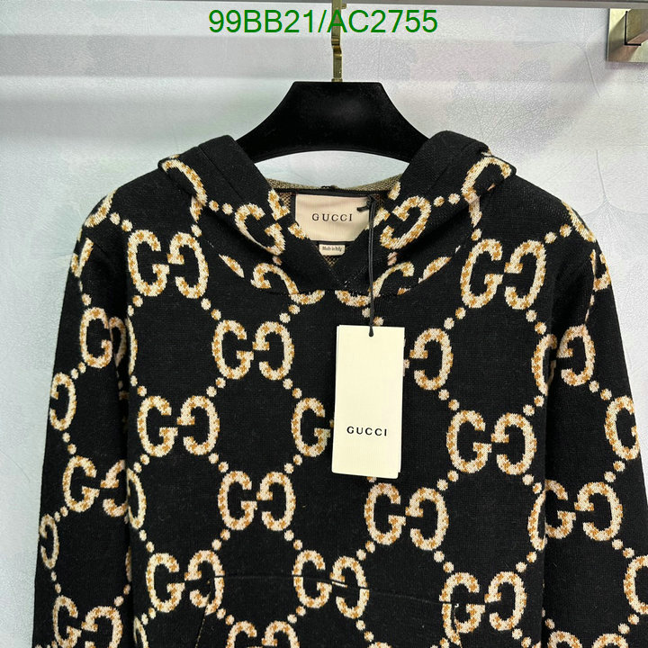 Gucci-Clothing Code: AC2755 $: 99USD