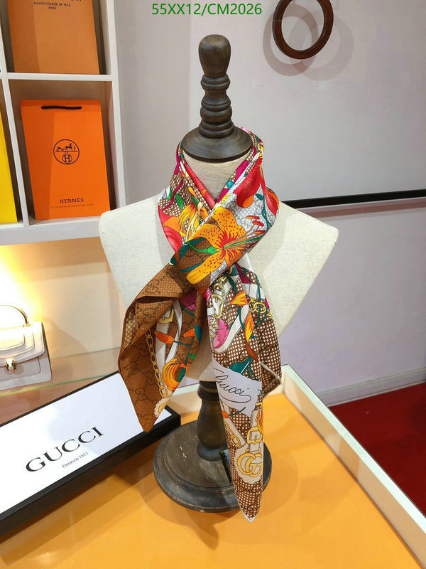 Gucci-Scarf Code: CM2026 $: 55USD