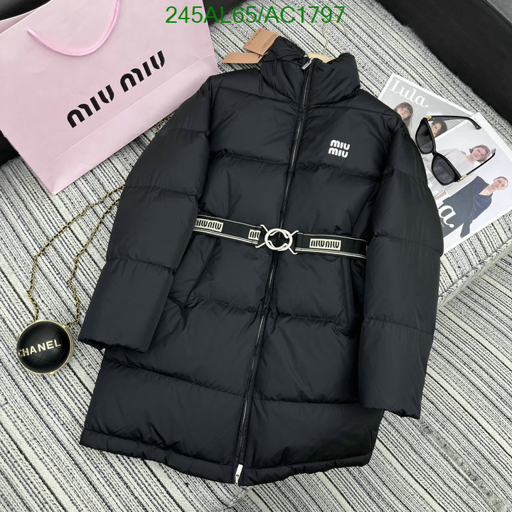 Miu Miu-Down jacket Women Code: AC1797 $: 245USD